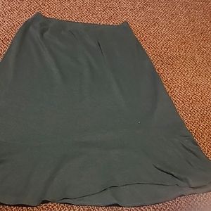 Charcoal gray heavy 22/24 long skirt